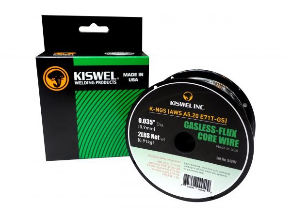 K-NGS (E71T-GS) 0.035 in Dia 2LB Roll *2 Rolls