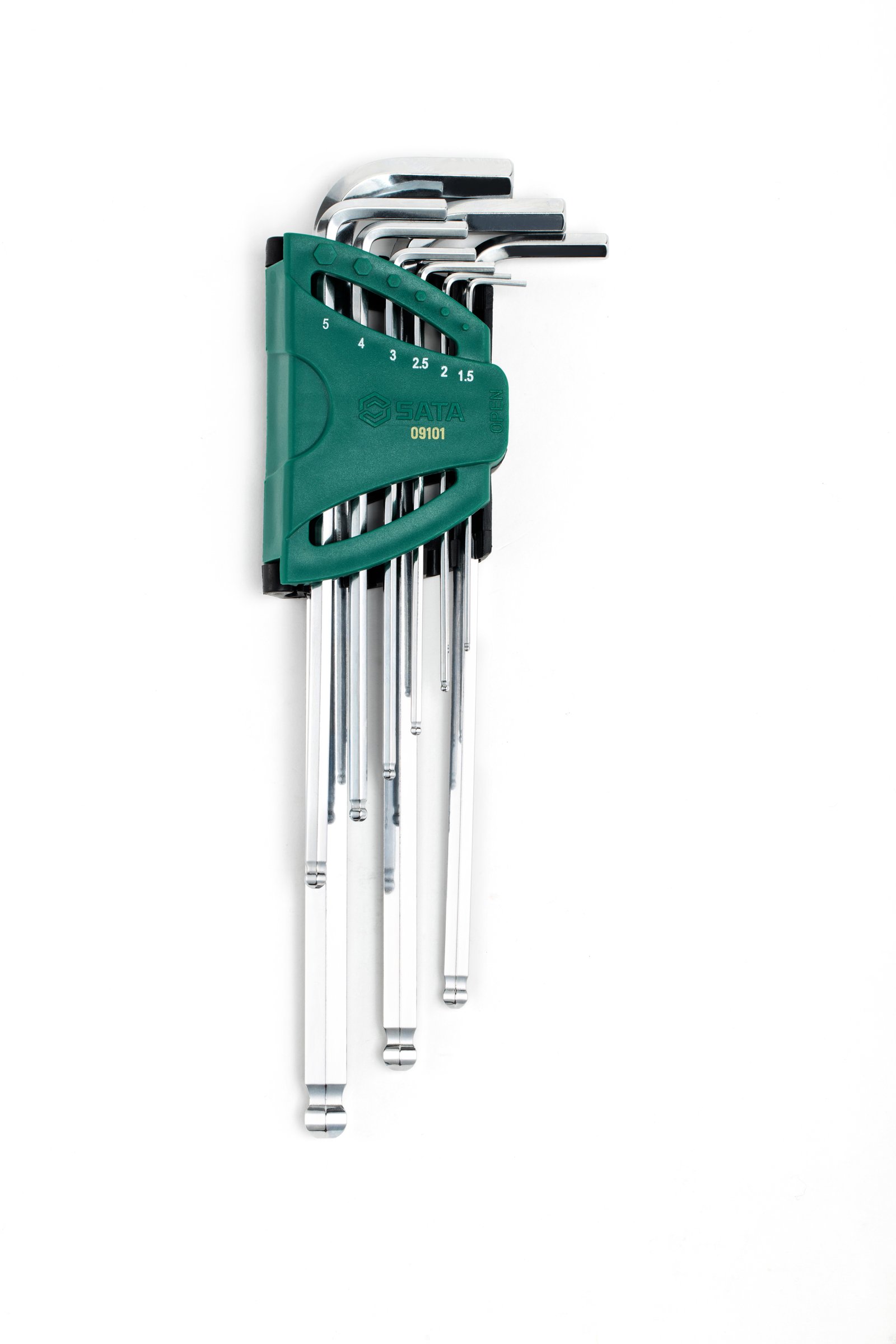 09101 9Pc. Extra Long Ball Point Hex Key Set