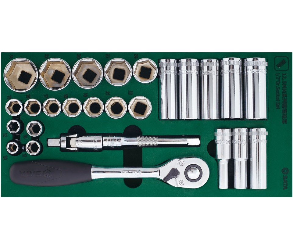 09903 27Pc. 1/2" Dr. Socket Set