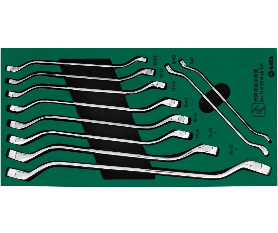 09905 10Pc. Box End Wrench Set