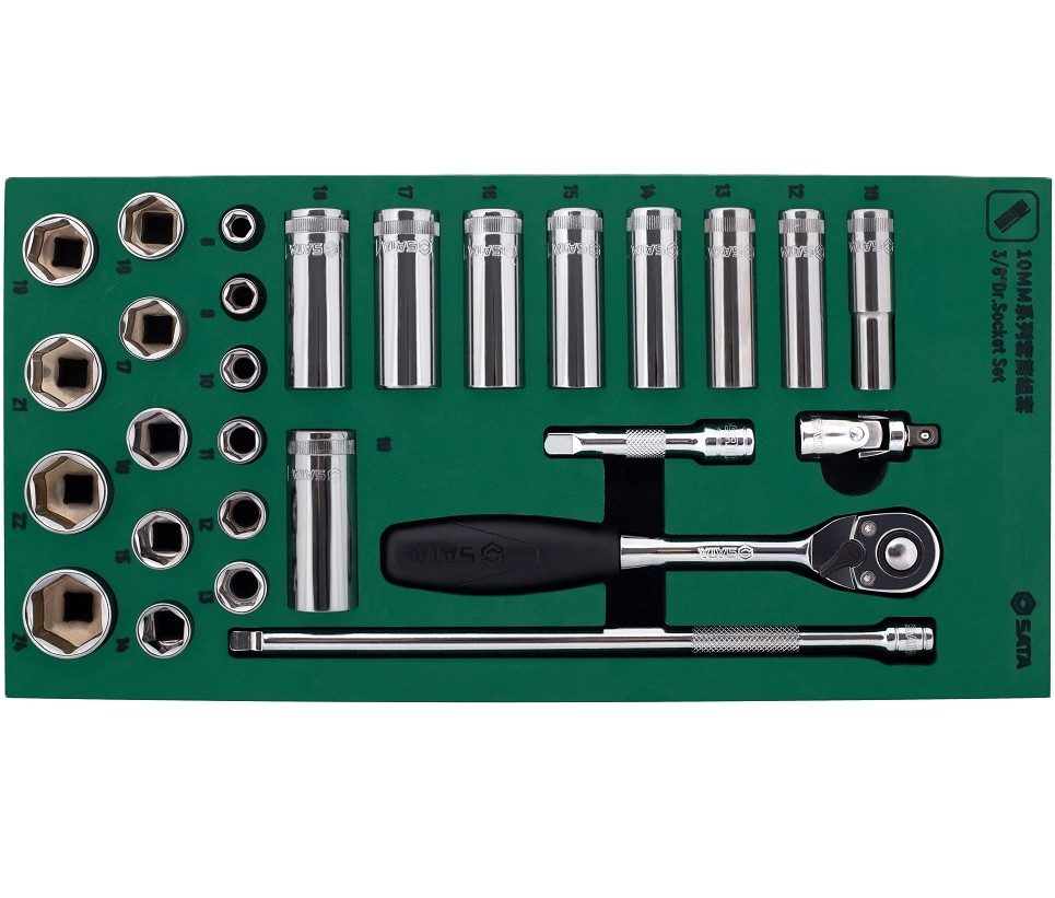 09902 28Pc. 3/8" Dr. Socket Set