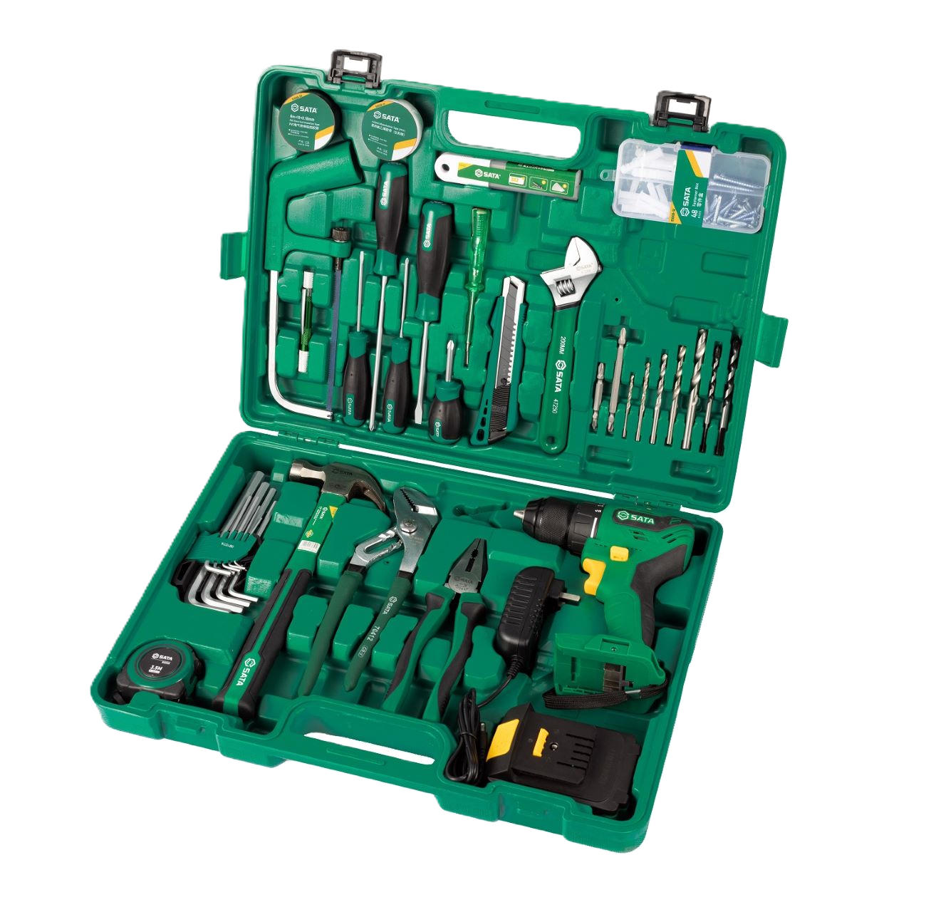 51107 99Pc. 18V Li-Ion Drill Professional Mechanics Tool Set