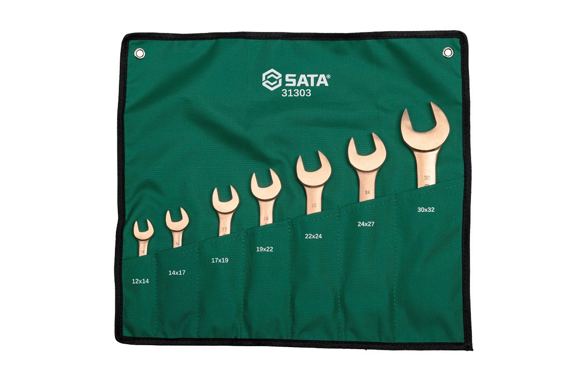 31303 7Pc. Explosion Proof Box End Wrench Set