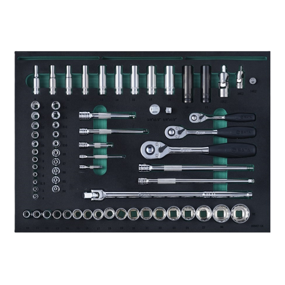 09947 239Pc. Automotive Master Tool Set (with 7 Drawers Tool Trolley)