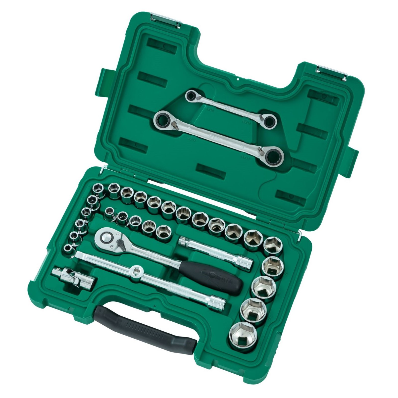 ST09099 33 Pc. 1/2" Drive 6 Point Metric Socket Wrench Set