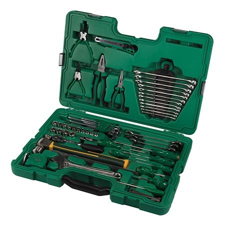 ST09516SJ 58 Pc. 3/8" Drive 6 Point Metric Mechanic`s Tool Set