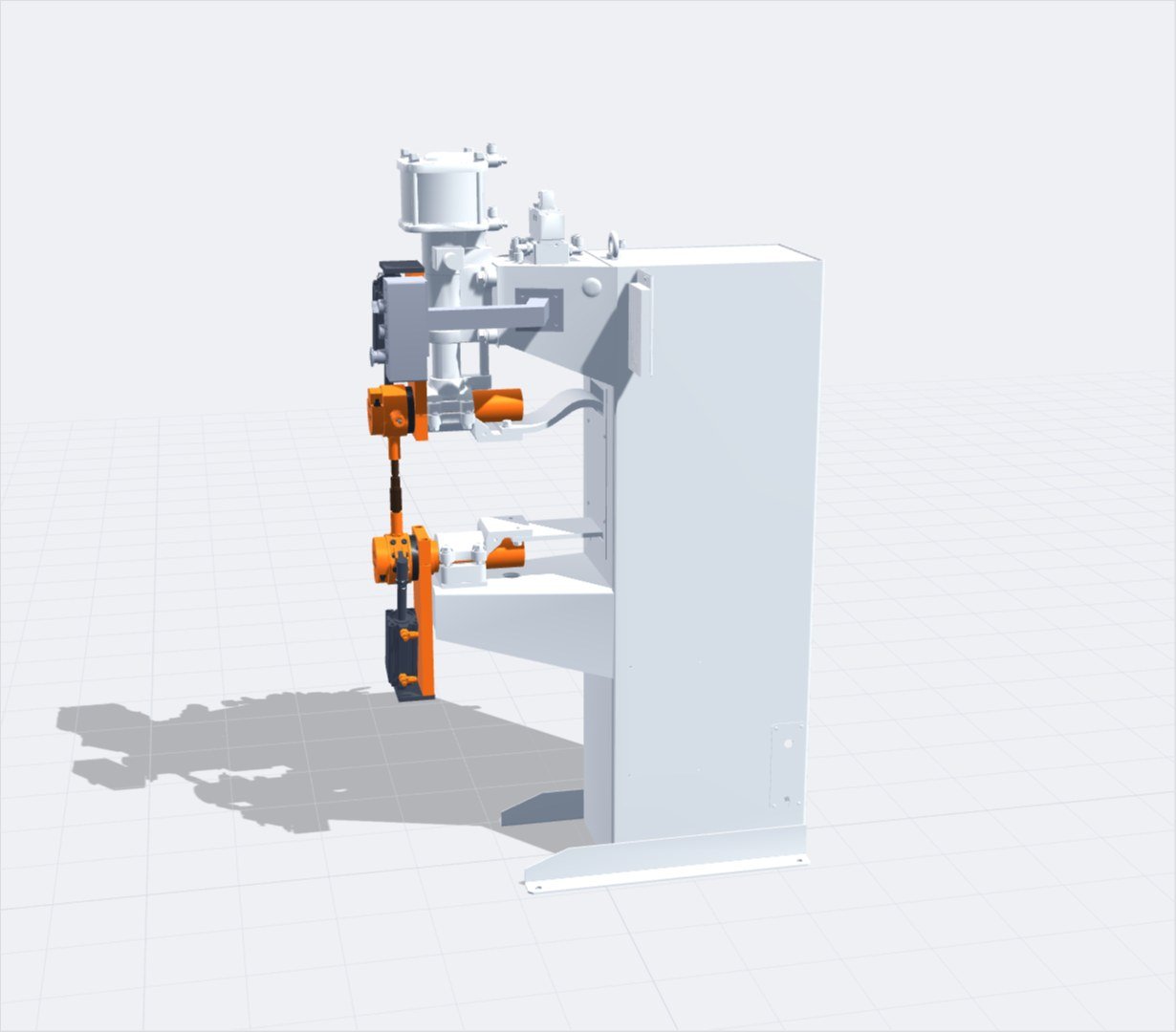 Mesin Spot Welding dengan Rotary Jig — 1
